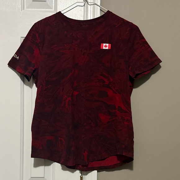 lululemon athletica Tops - Lululemon Team Canada Winter Olympic Love Crew short sleeve t-shirt